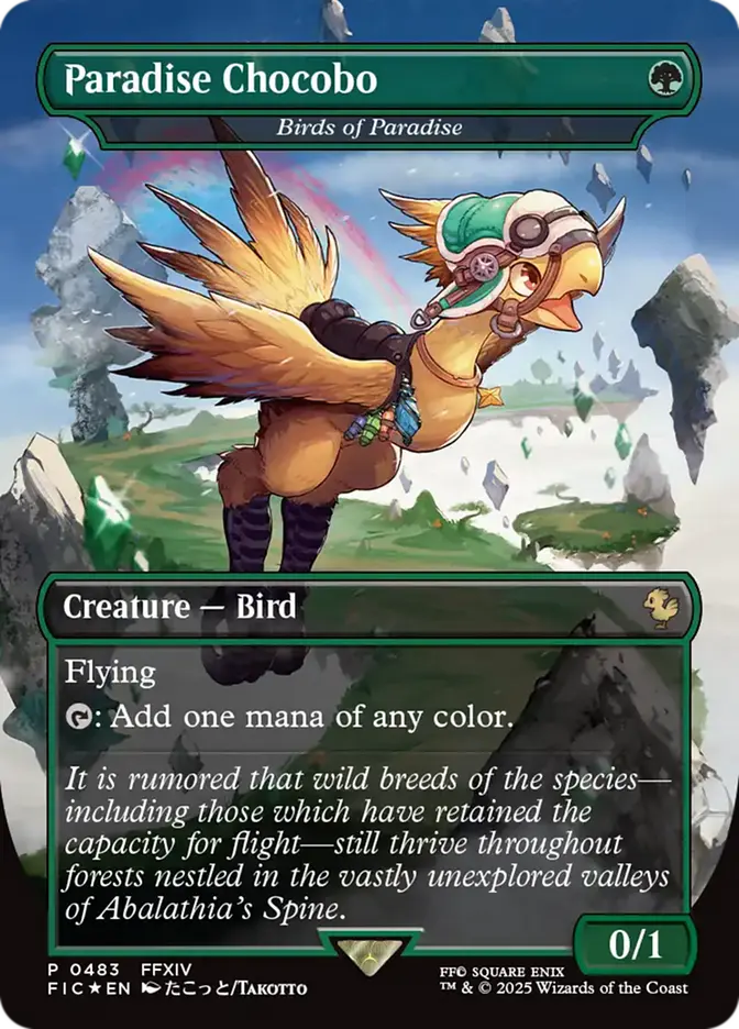 Birds of Paradise (Paradise Chocobo) - Foil