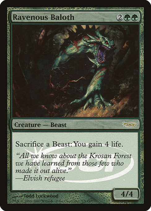 Ravenous Baloth - Foil - Judge Promo