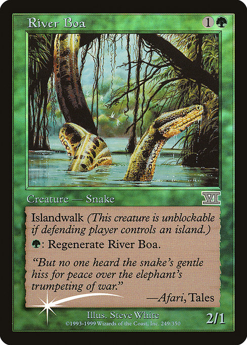 River Boa - Foil - FNM Promo