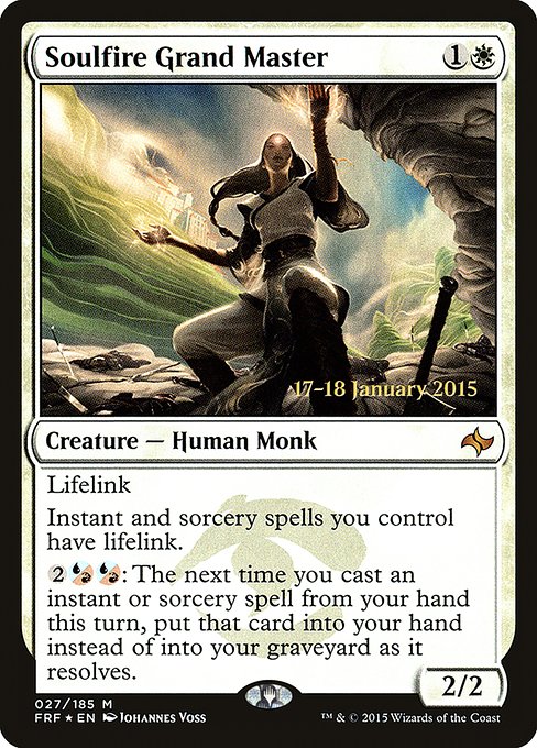 Soulfire Grand Master - Foil - Prerelease Promo