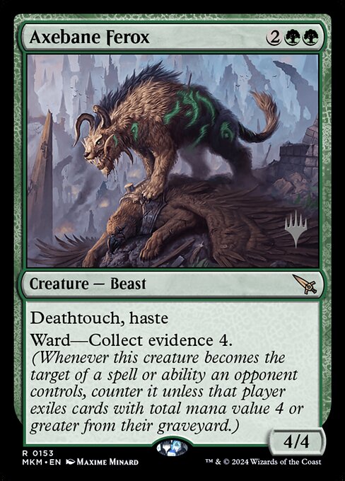 Axebane Ferox - Foil - Promo Pack