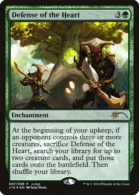 Defense of the Heart - Foil - Judge Promo