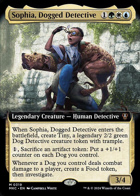 Sophia, Dogged Detective - Foil