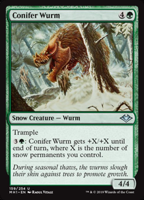 Conifer Wurm - Foil