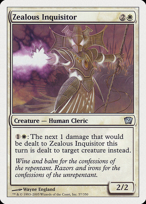 Zealous Inquisitor - Foil
