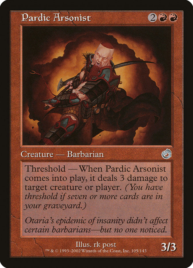 Pardic Arsonist - Foil