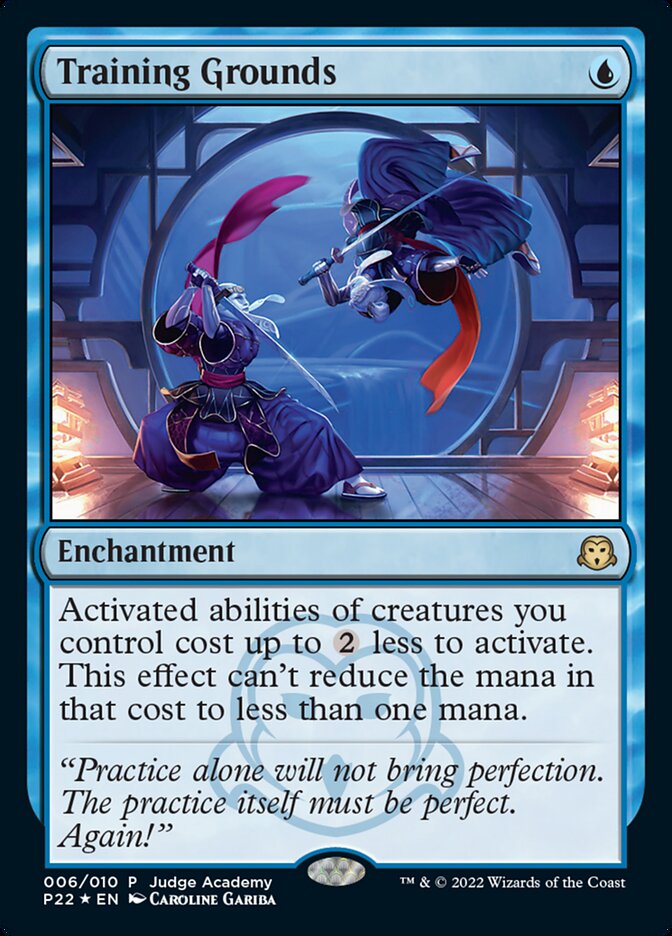 Training Grounds - Foil - DCI Judge Promo