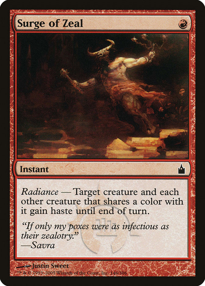 Surge of Zeal - Foil