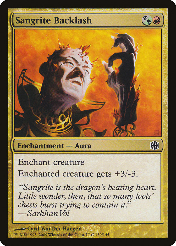 Sangrite Backlash - Foil