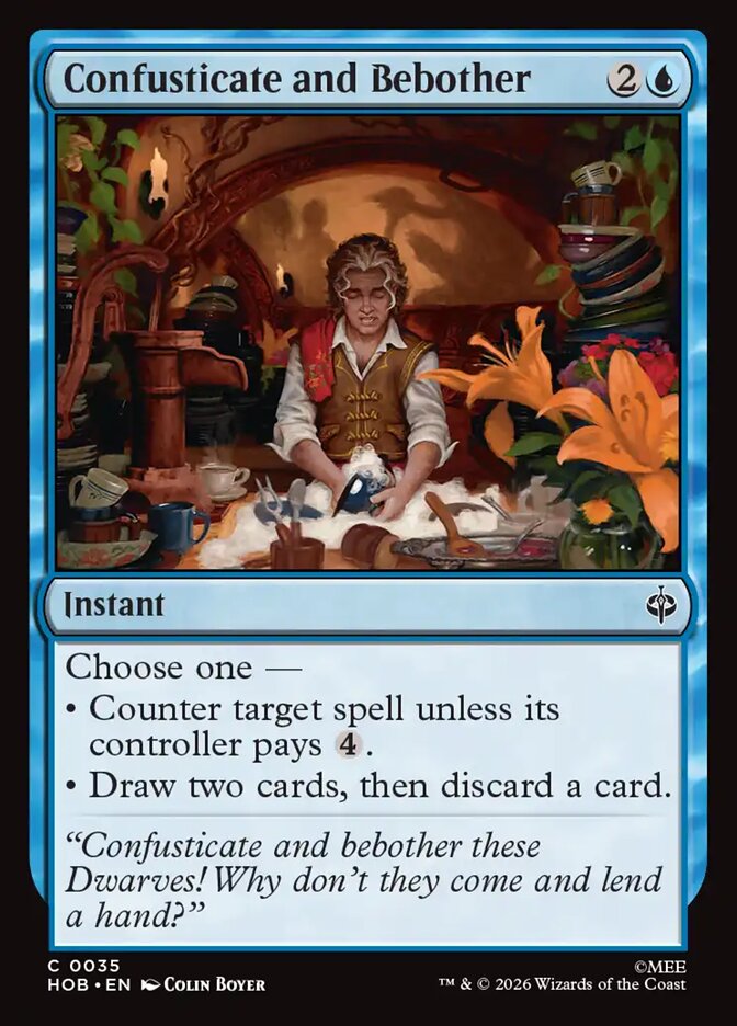 Confusticate and Bebother - Foil
