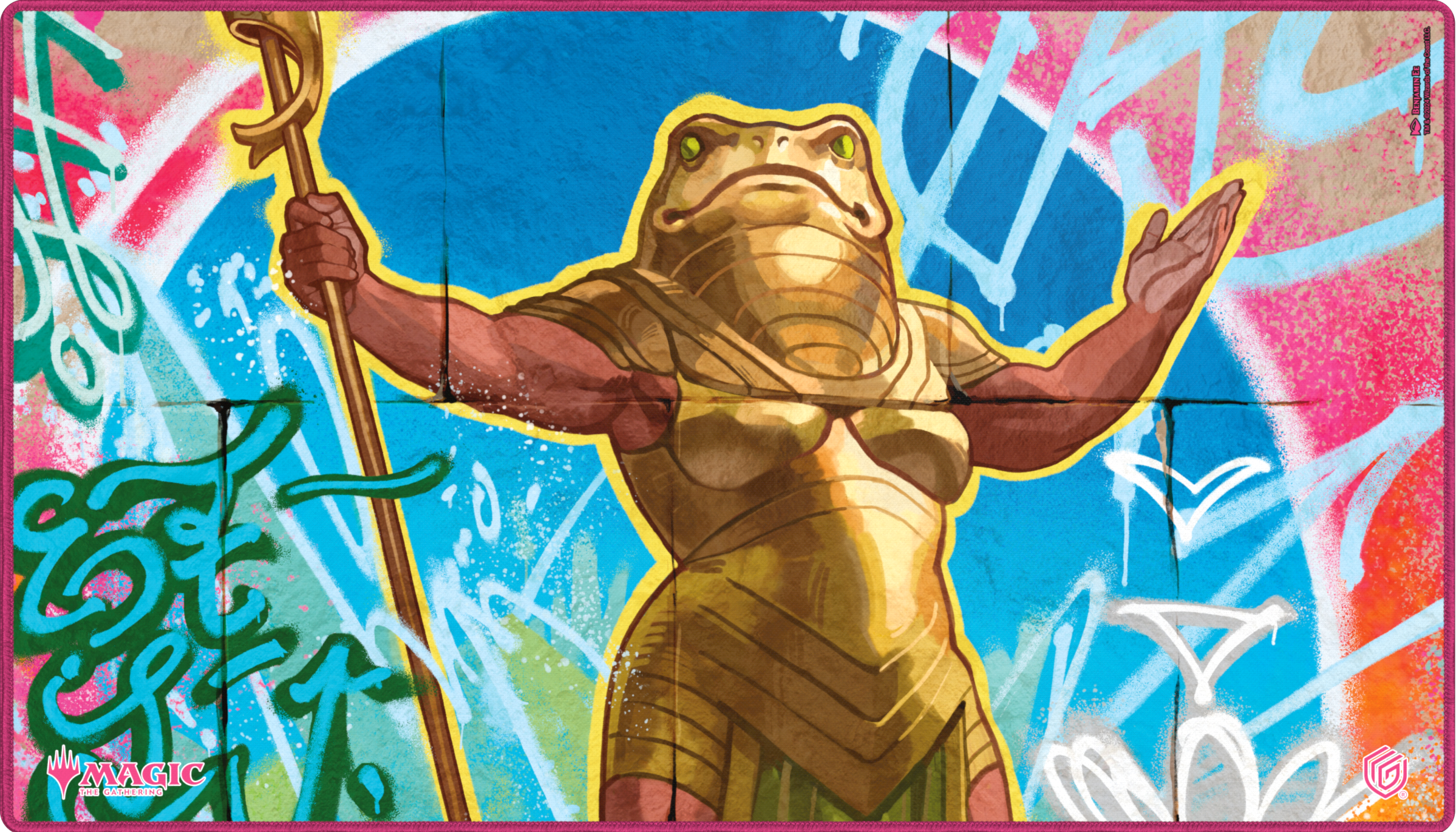 UG Playmat - MTG Aetherdrift - Sab-Sunen, Luxa Embodied