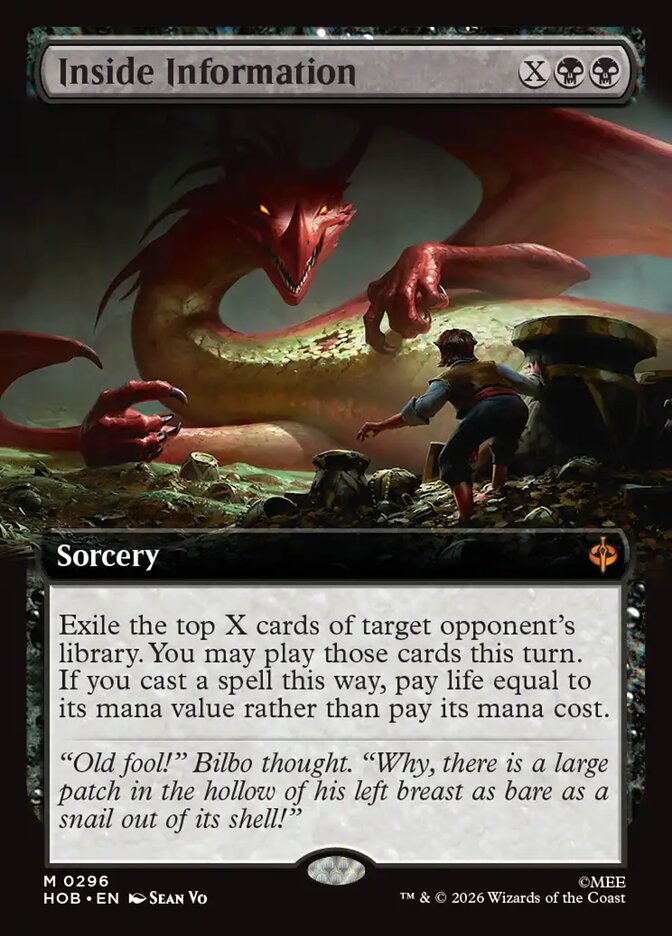 Inside Information - Foil