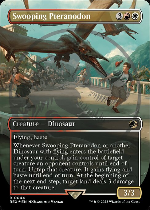 Swooping Pteranodon - Emblem Foil