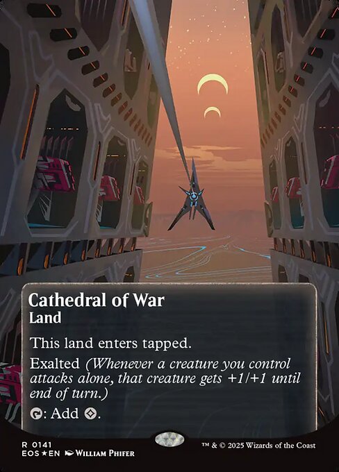 Cathedral of War - Galaxy Foil