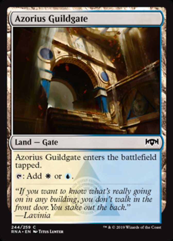 Azorius Guildgate (244) - Foil