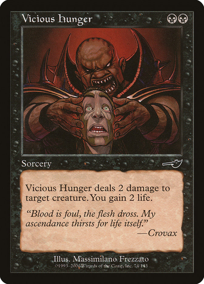 Vicious Hunger - Foil