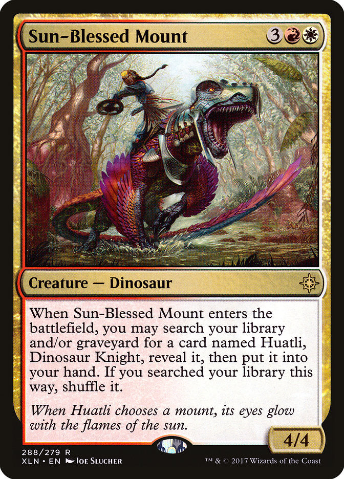 Sun-Blessed Mount - Planeswalker Deck Exclusive
