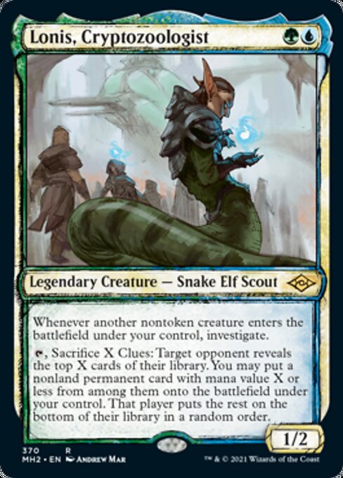 Lonis, Cryptozoologist - Foil