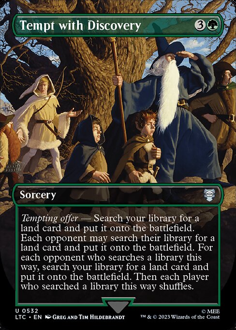 Tempt with Discovery - Silver Foil