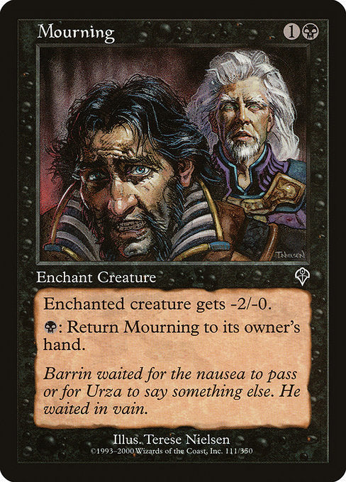 Mourning - Foil