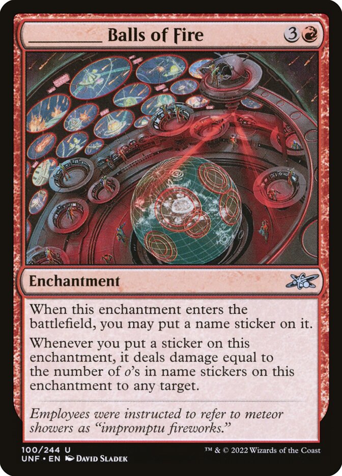 ________ Balls of Fire - Foil
