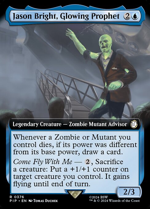 Jason Bright, Glowing Prophet - Foil