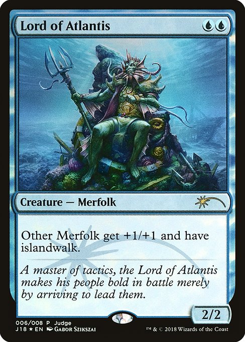 Lord of Atlantis - Foil - Judge Promo