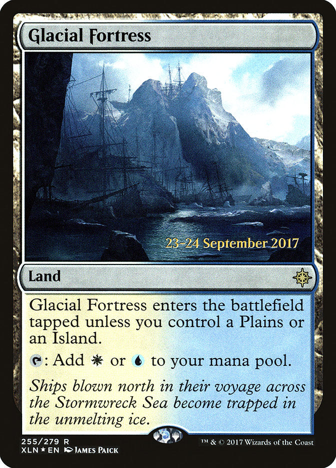 Glacial Fortress - Foil - Prerelease Promo