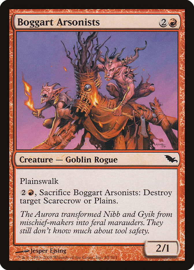 Boggart Arsonists - Foil