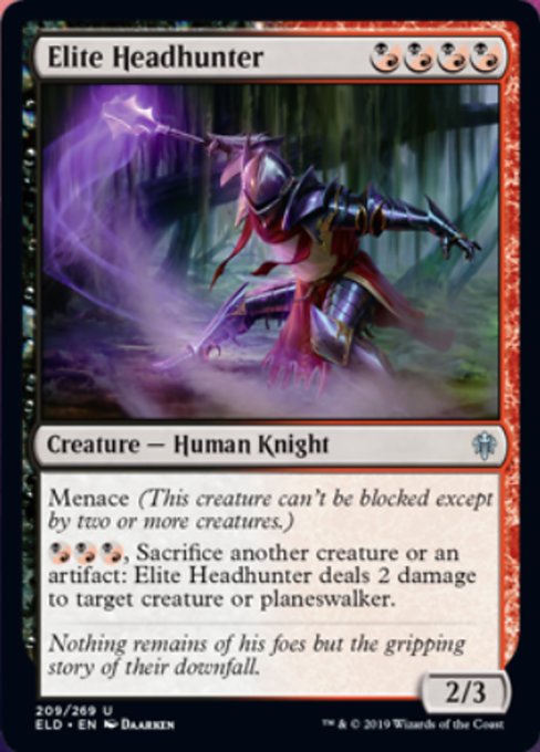 Elite Headhunter - Foil