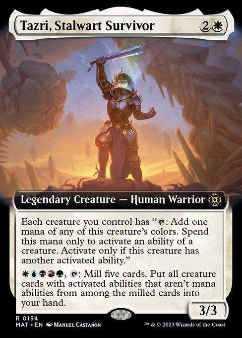 Tazri, Stalwart Survivor - Foil