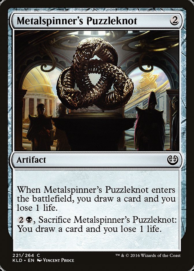 Metalspinner's Puzzleknot - Foil