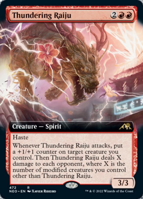 Thundering Raiju - Foil