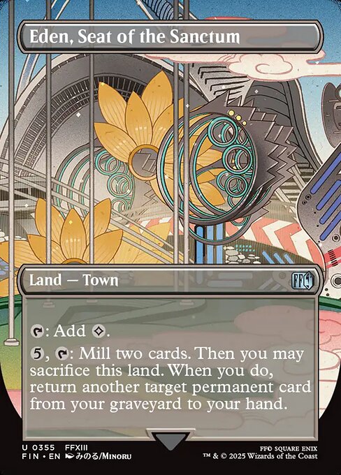 Eden, Seat of the Sanctum - Foil