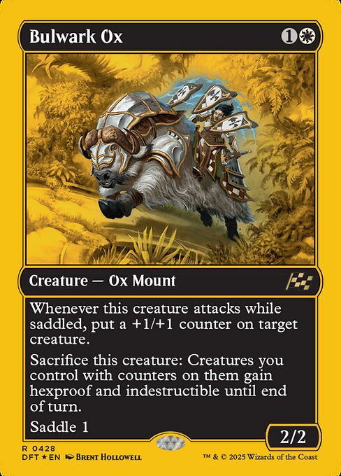 Bulwark Ox - First Place Foil