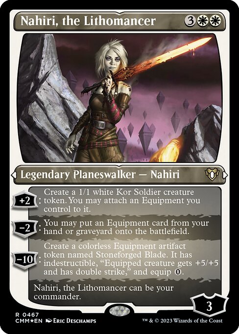 Nahiri, the Lithomancer - Foil-Etched