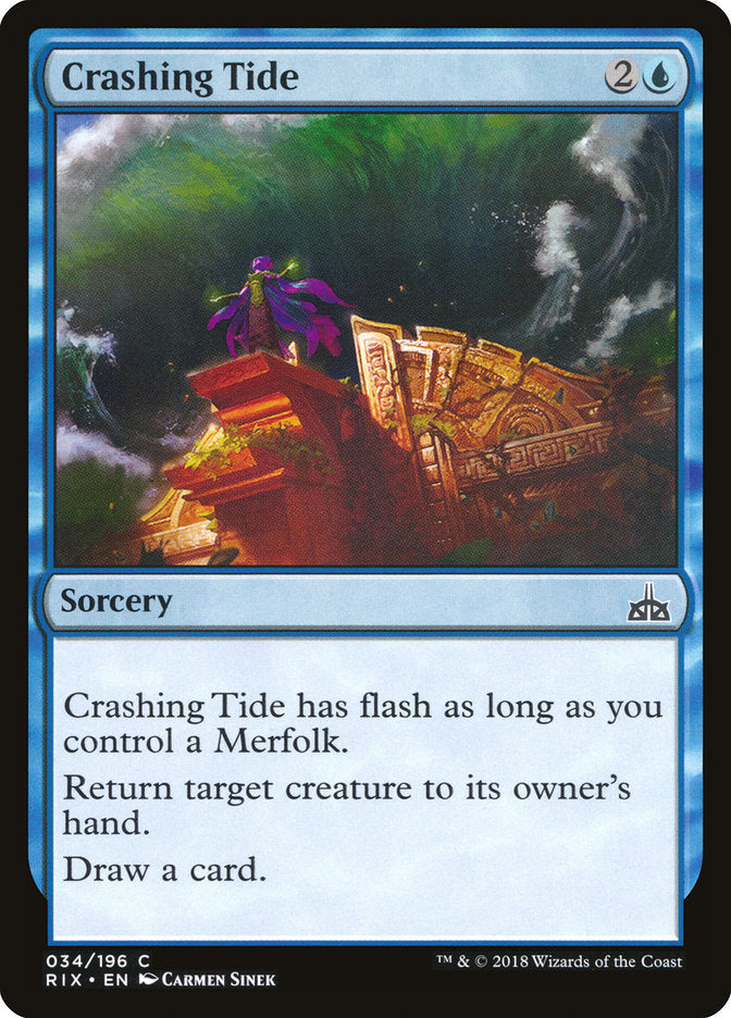 Crashing Tide - Foil