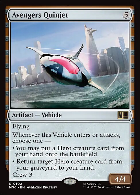 Avengers Quinjet - Surge Foil