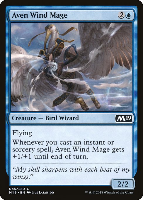 Aven Wind Mage - Foil