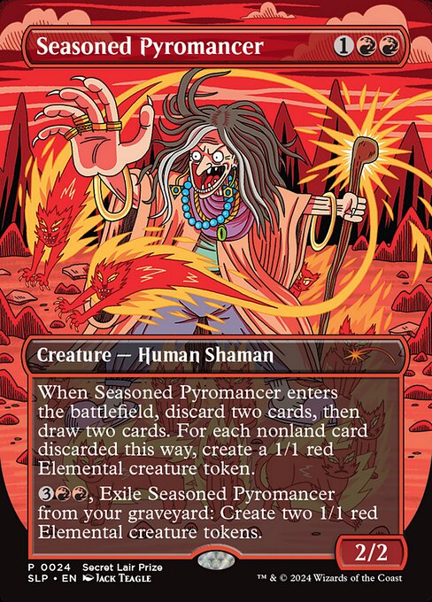 Seasoned Pyromancer - Foil - Secret Lair Prize