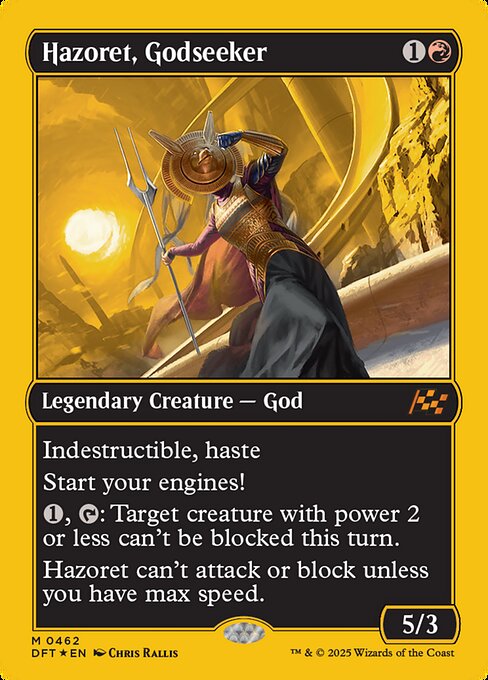 Hazoret, Godseeker - First Place Foil