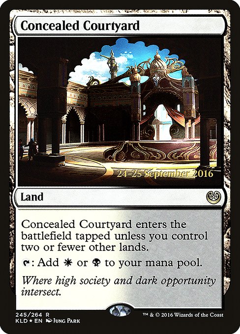 Concealed Courtyard - Foil - Prerelease Promo