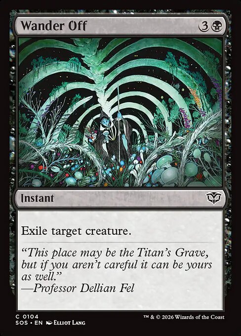 Wander Off - Foil