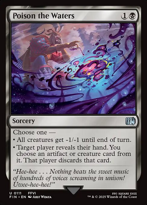 Poison the Waters - Foil