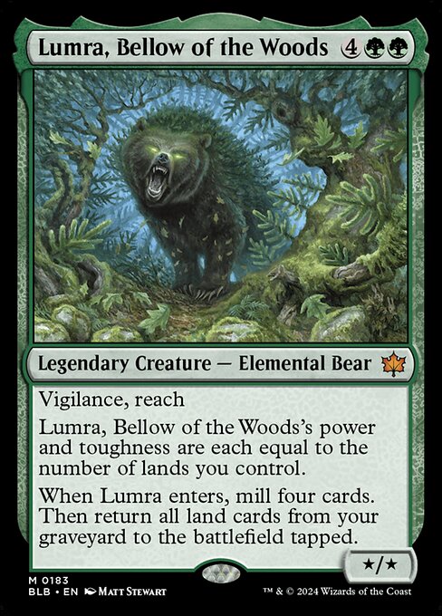 Lumra, Bellow of the Woods - Foil
