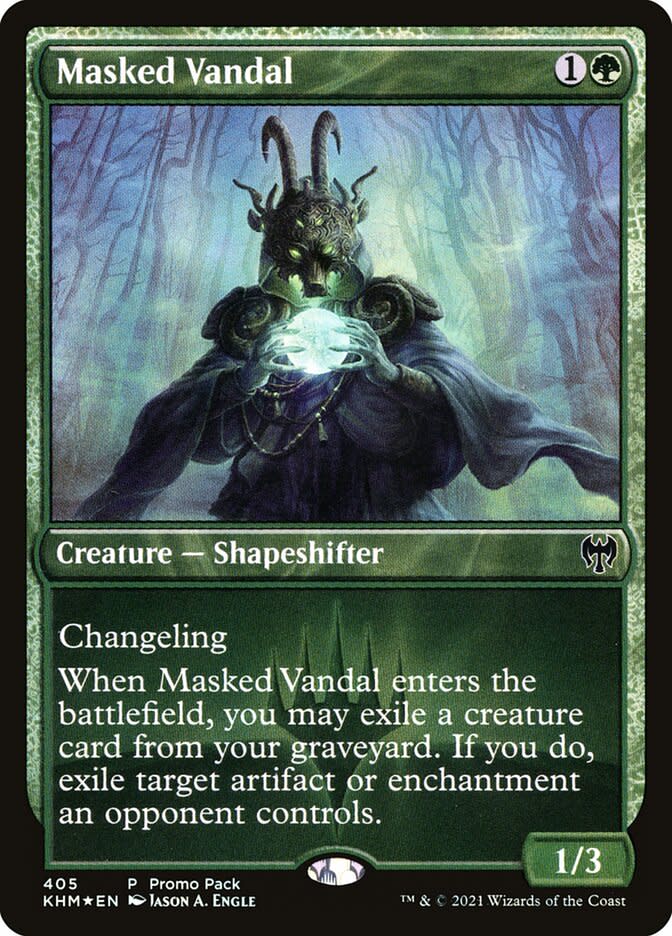 Masked Vandal - Foil - Promo Pack