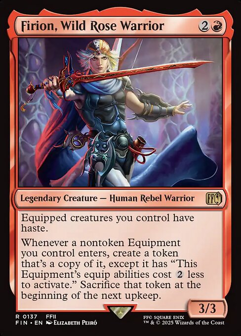 Firion, Wild Rose Warrior - Foil