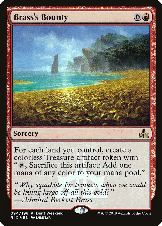 Brass's Bounty - Foil - Draft Weekend Promo
