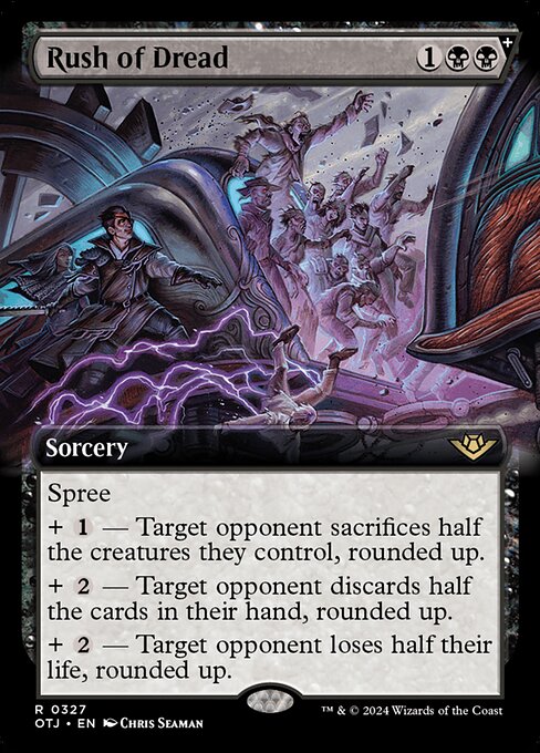 Rush of Dread - Foil