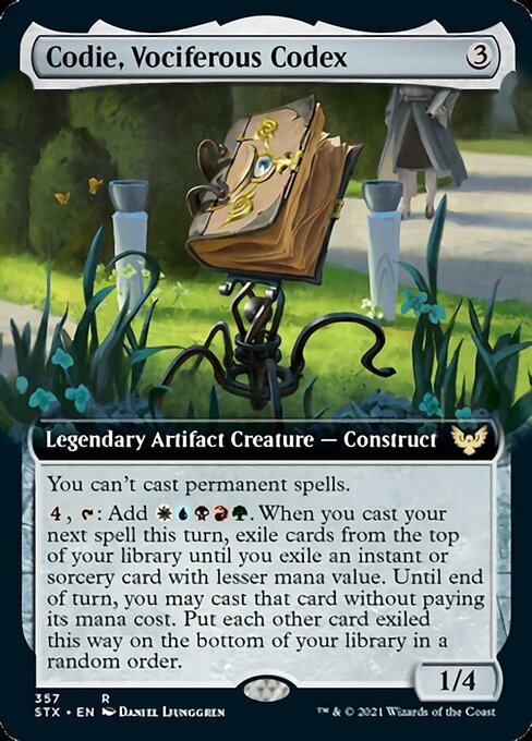 Codie, Vociferous Codex - Foil